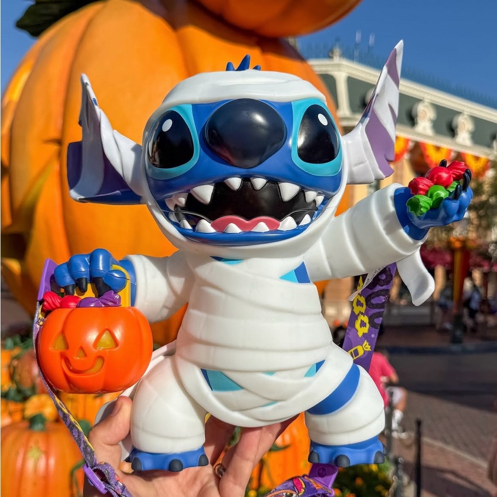 Stitch Mummy Bucket Disney Parks Halloween 2025
